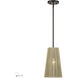 Florell 1 Light 8 inch English Bronze Pendant Ceiling Light