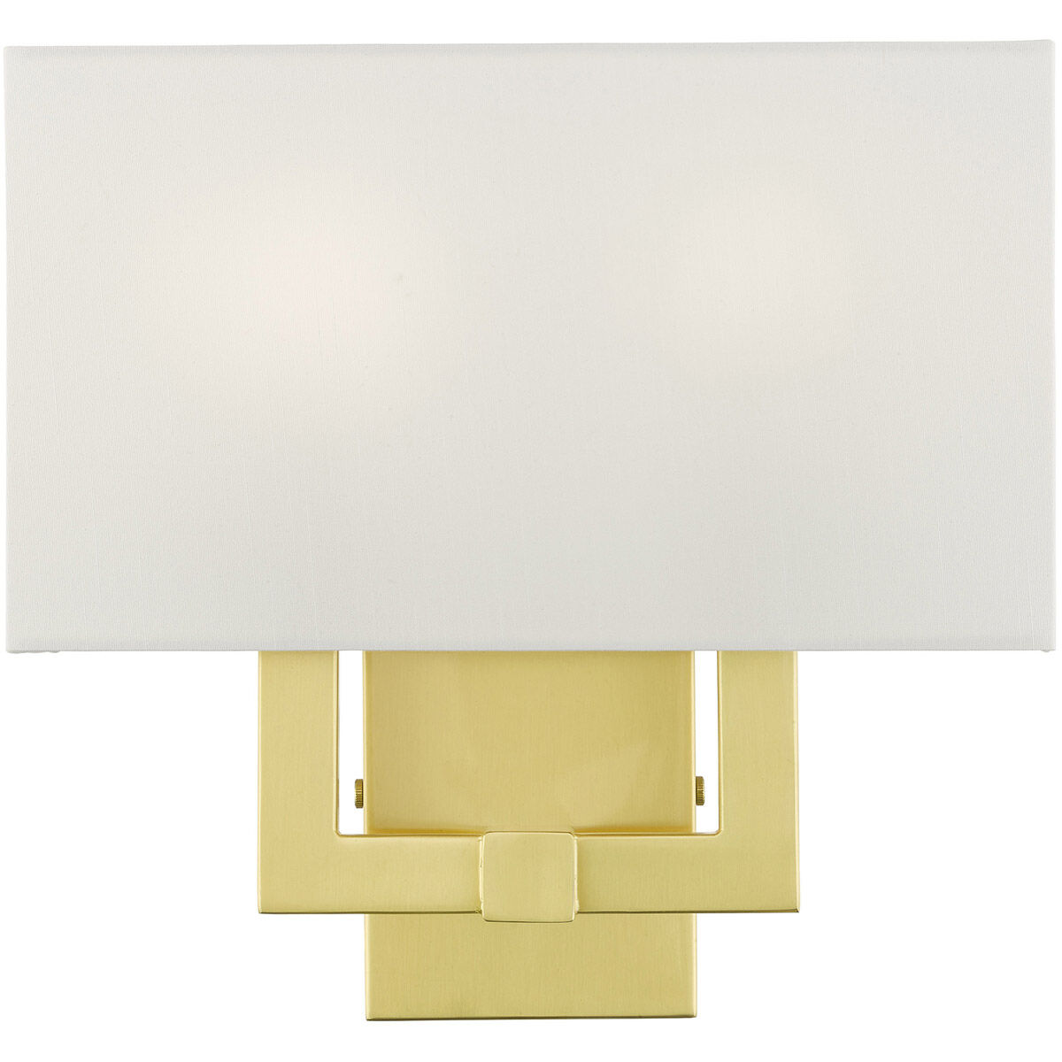 Meridian 2 Light 13 inch Satin Brass ADA ADA Sconce Wall Light