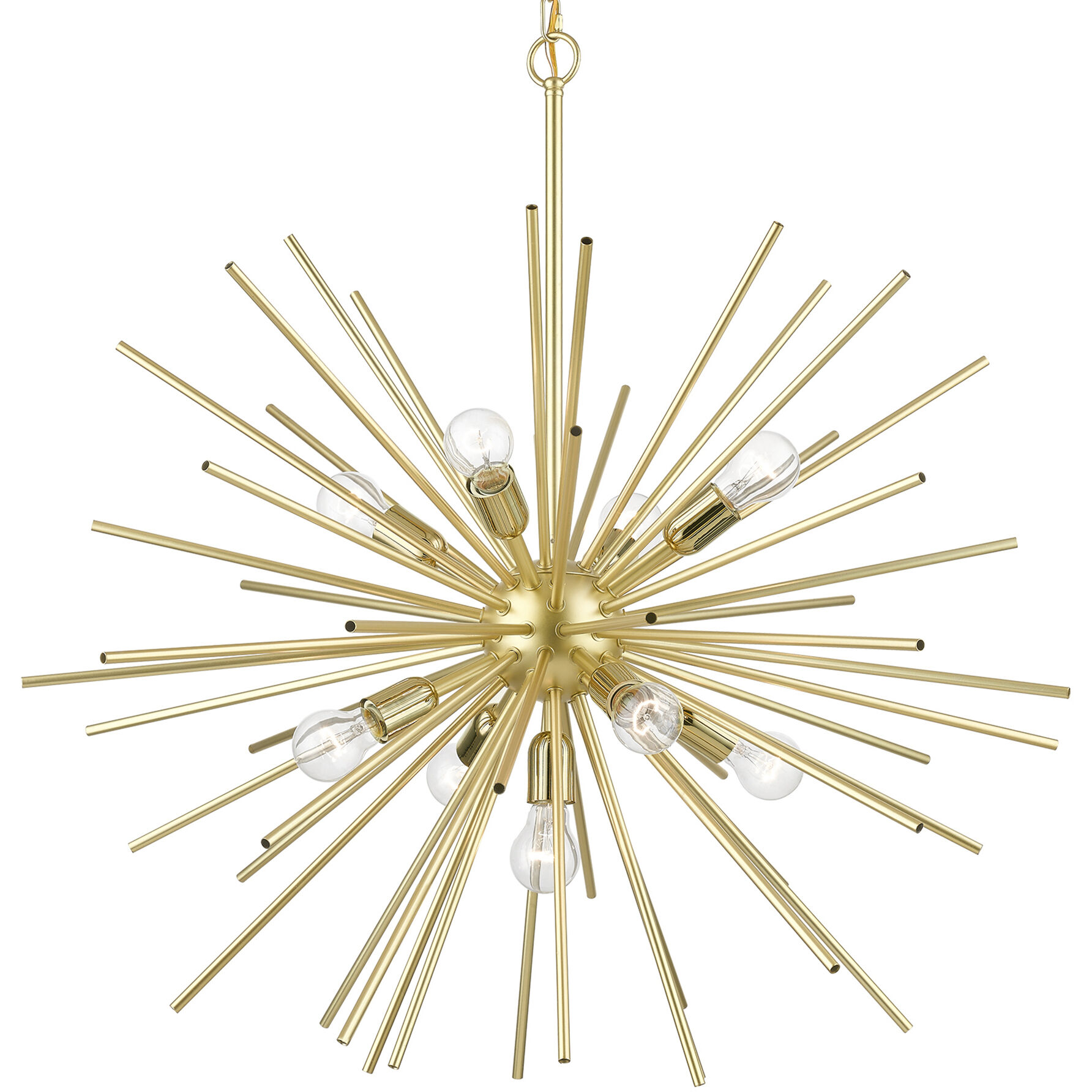 Tribeca 9 Light 34 inch Soft Gold with Polished Brass Accents Foyer Pendant Chandelier Ceiling Light