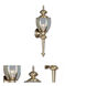 Outdoor Basics 1 Light 25.25 inch Antique Brass Outdoor Wall Lantern