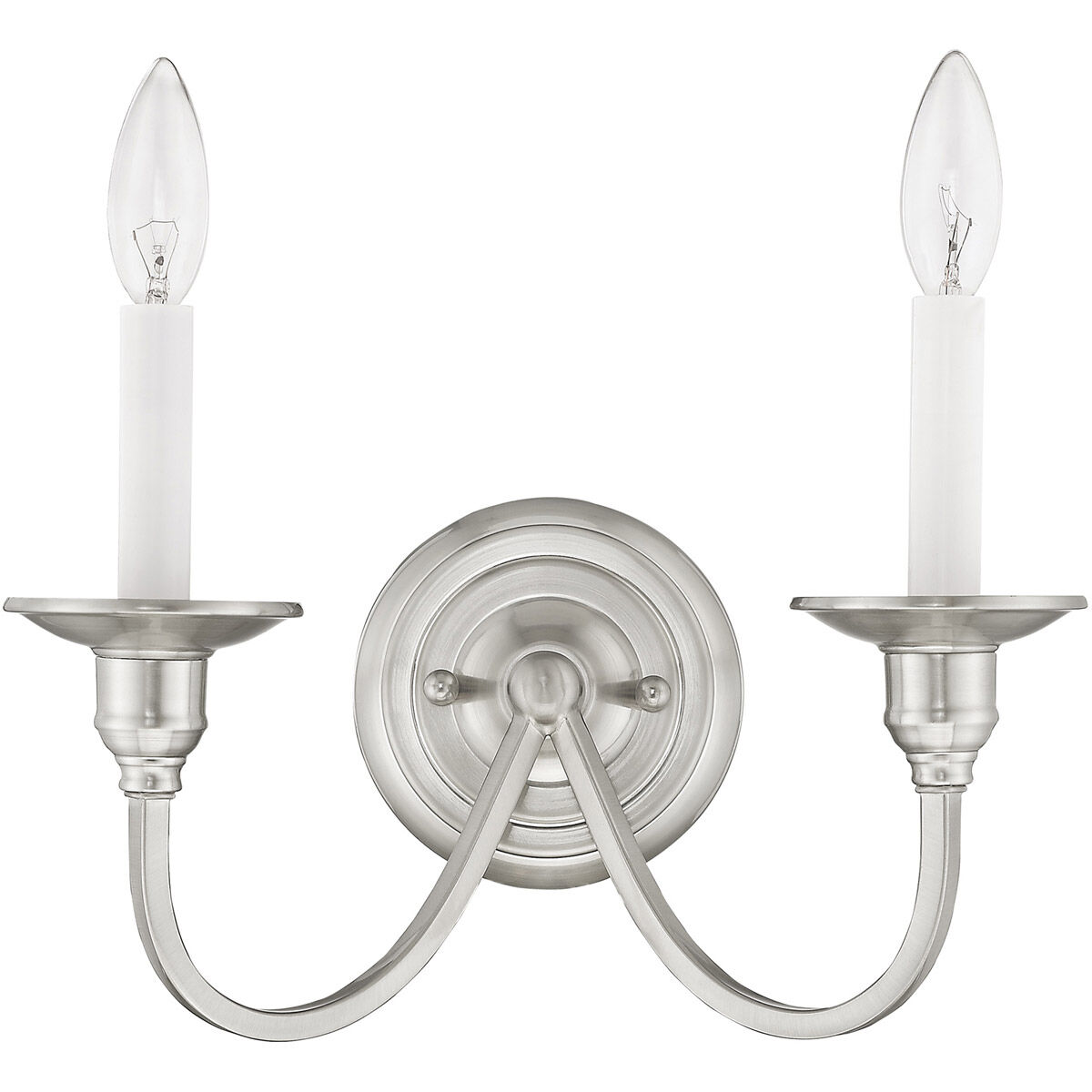 Cranford 2 Light 13 inch Brushed Nickel Wall Sconce Wall Light