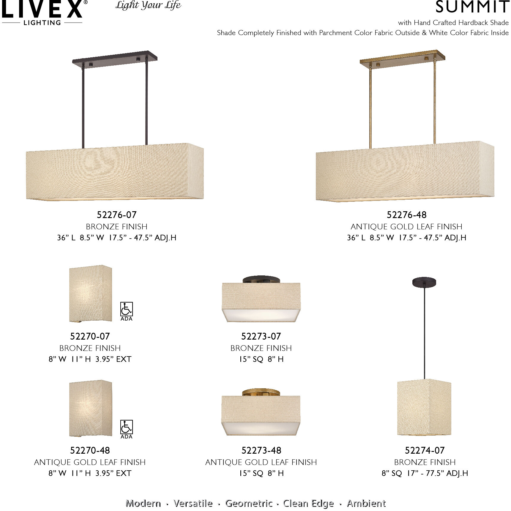 Summit 1 Light 8 inch Bronze Pendant Ceiling Light