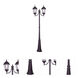 Hamilton 2 Light 86 inch Bronze Outdoor 2 Head Post