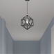 Geometric 1 Light 13 inch Scandinavian Gray Mini Pendant Ceiling Light