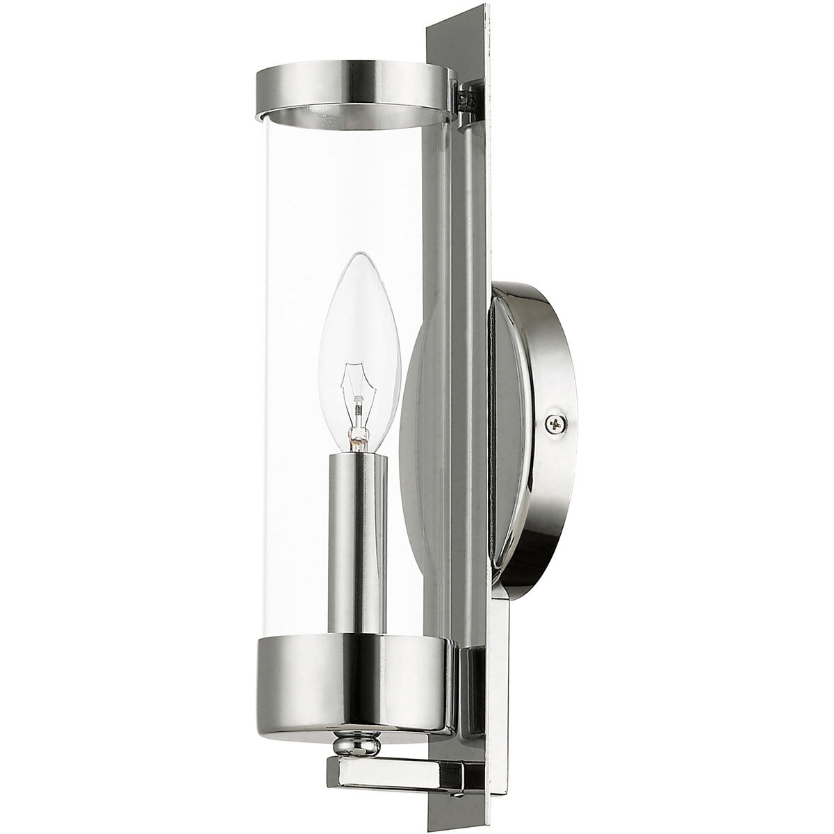 Castleton 1 Light 5 inch Polished Chrome ADA ADA Wall Sconce Wall Light