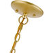 Katarina 5 Light 23 inch Soft Gold Chandelier Ceiling Light