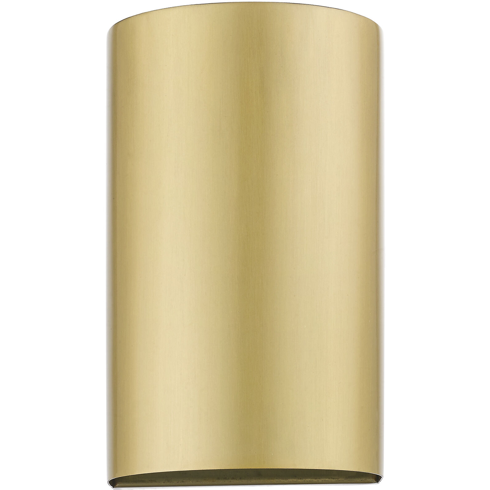 Bond 1 Light 7 inch Satin Gold Outdoor / Indoor Small Sconce, Small