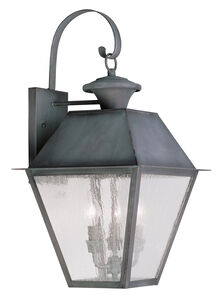 Mansfield 3 Light 24 inch Charcoal Outdoor Wall Lantern
