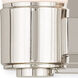 Weston 2 Light 10 inch Polished Nickel ADA ADA Wall Sconce/ Bath Vanity Wall Light