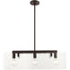 Ashcroft 3 Light 7 inch Bronze Chandelier Ceiling Light