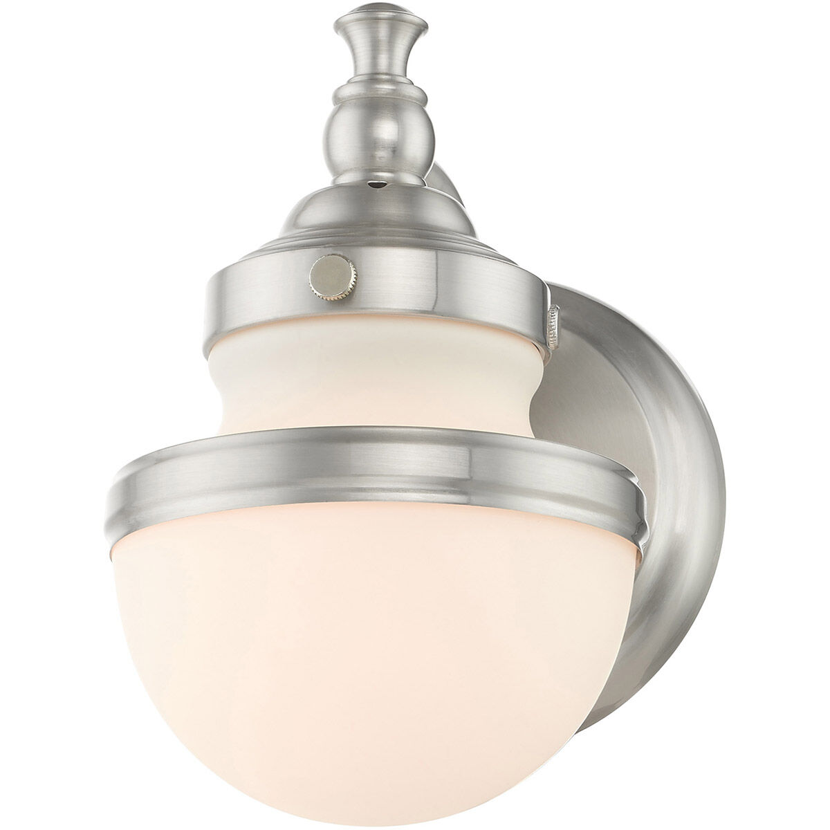 Oldwick 1 Light 6 inch Brushed Nickel Bath Vanity/Wall Sconce Wall Light