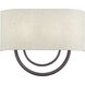 Stratton 2 Light 15.00 inch Wall Sconce