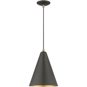 Dulce Pendant Ceiling Light in Bronze & Brushed Nickel