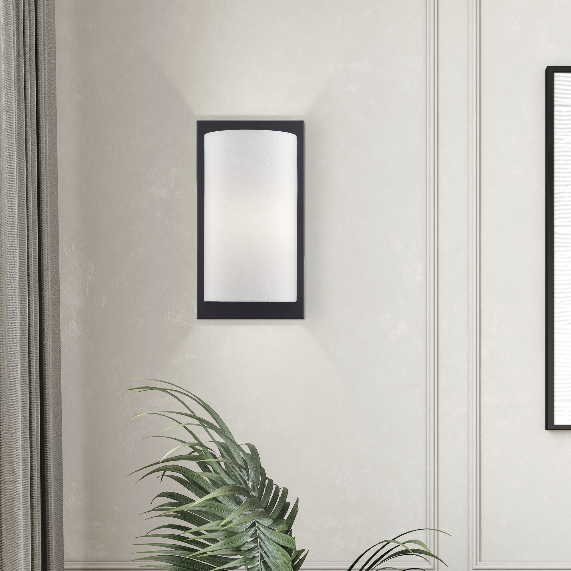 Brenton 1 Light 6 inch Black ADA Wall Sconce Wall Light