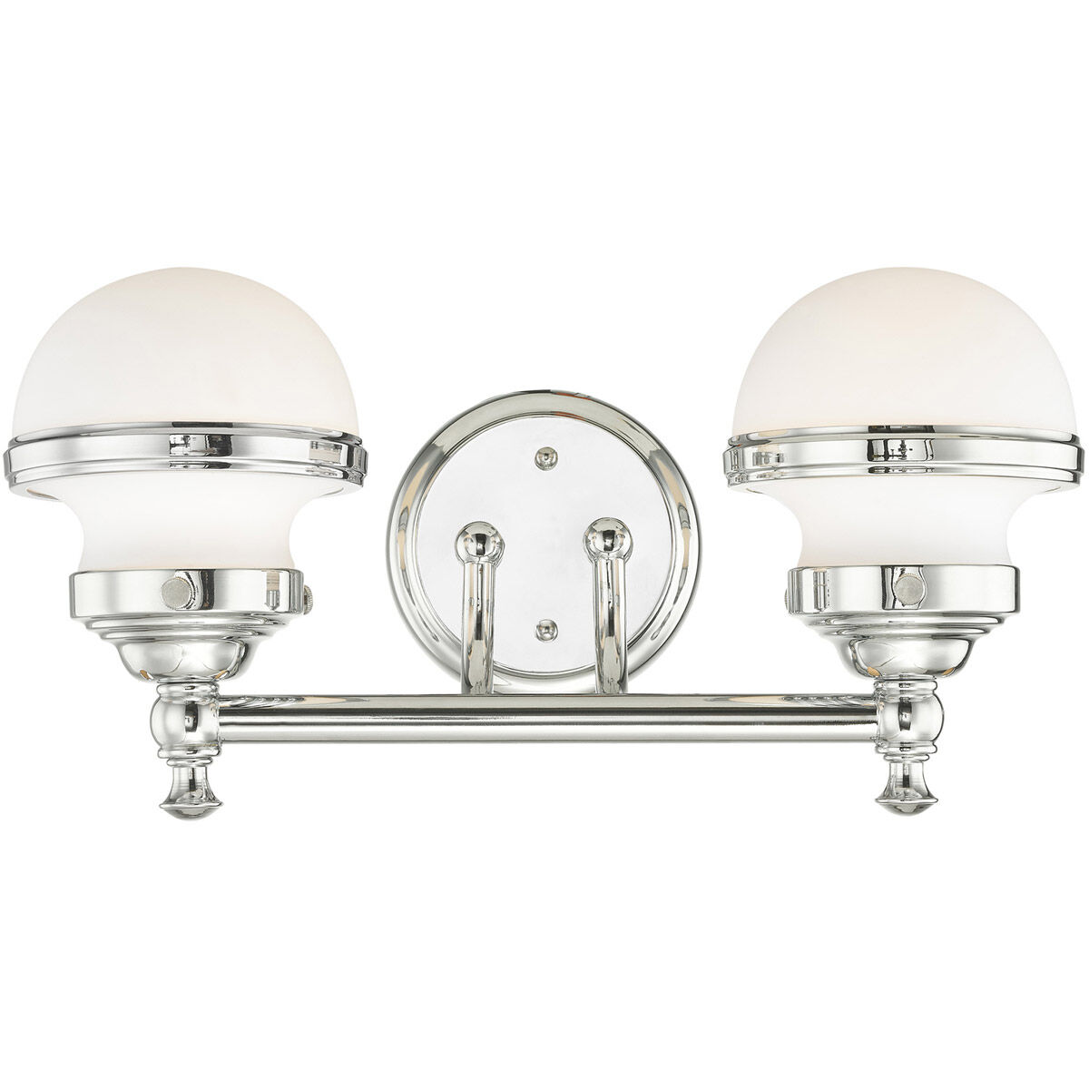 Oldwick 2 Light 15 inch Polished Chrome Bath Vanity Wall Light