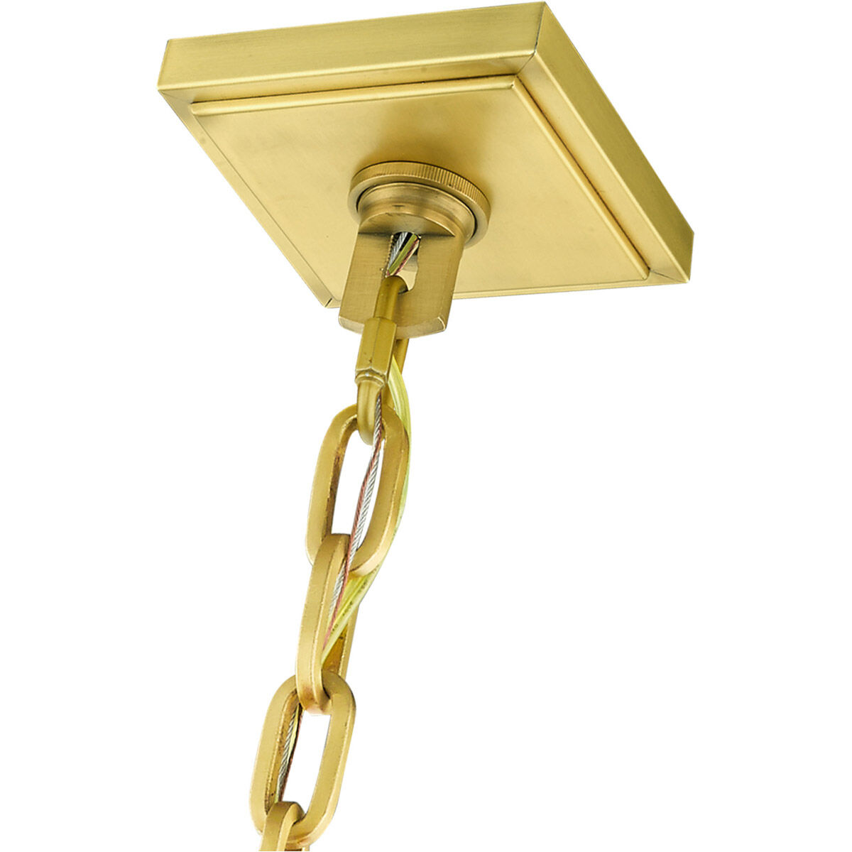 Lexington 4 Light 13 inch Natural Brass Outdoor Pendant Lantern