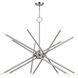Soho 14 Light 40 inch Brushed Nickel Foyer Chandelier Ceiling Light