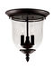 Legacy 3 Light 12 inch Bronze Flush Mount Ceiling Light