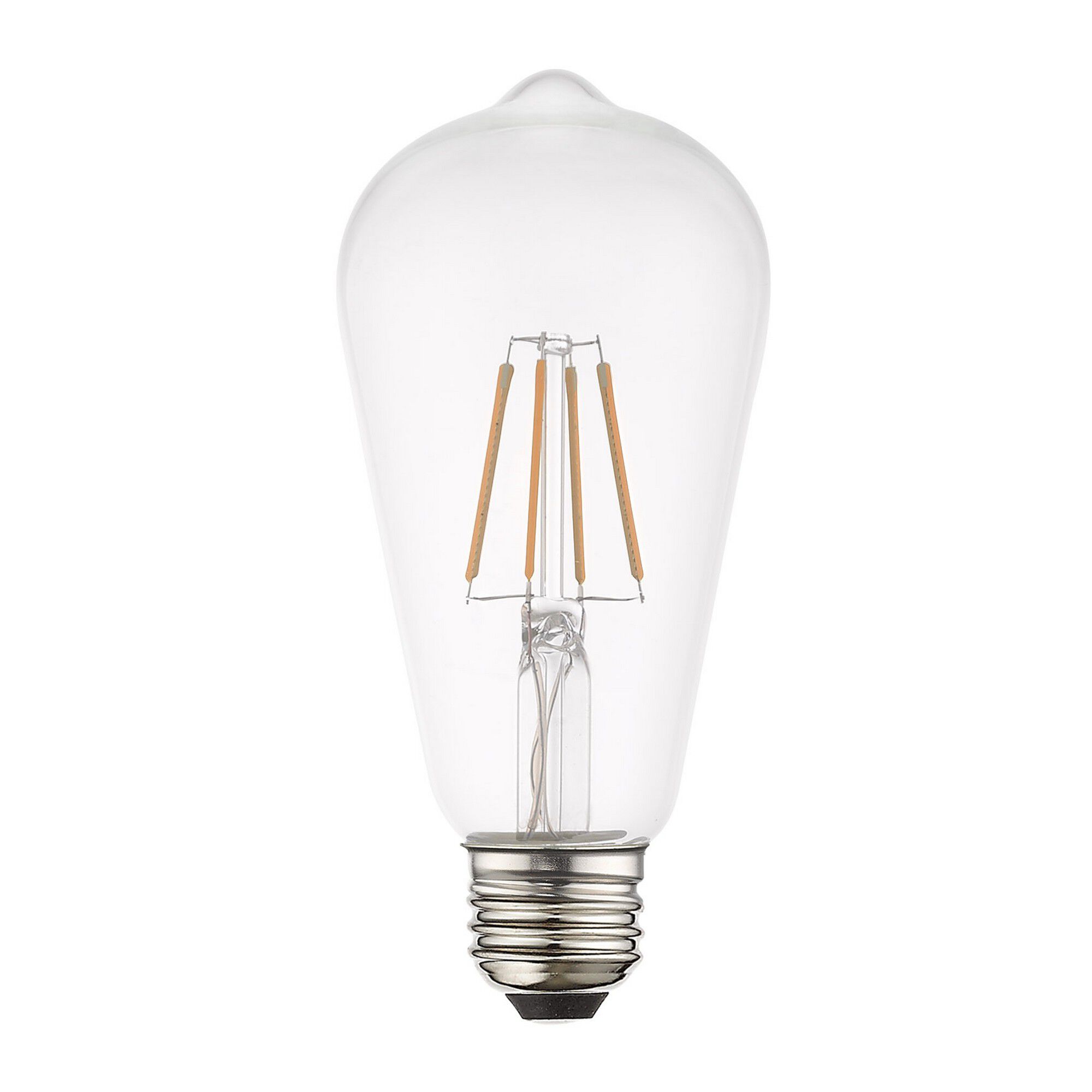 Allison LED ST19 Edison E26 Medium Base 4.00 watt 2700K Filament LED Bulbs, Pack of 60