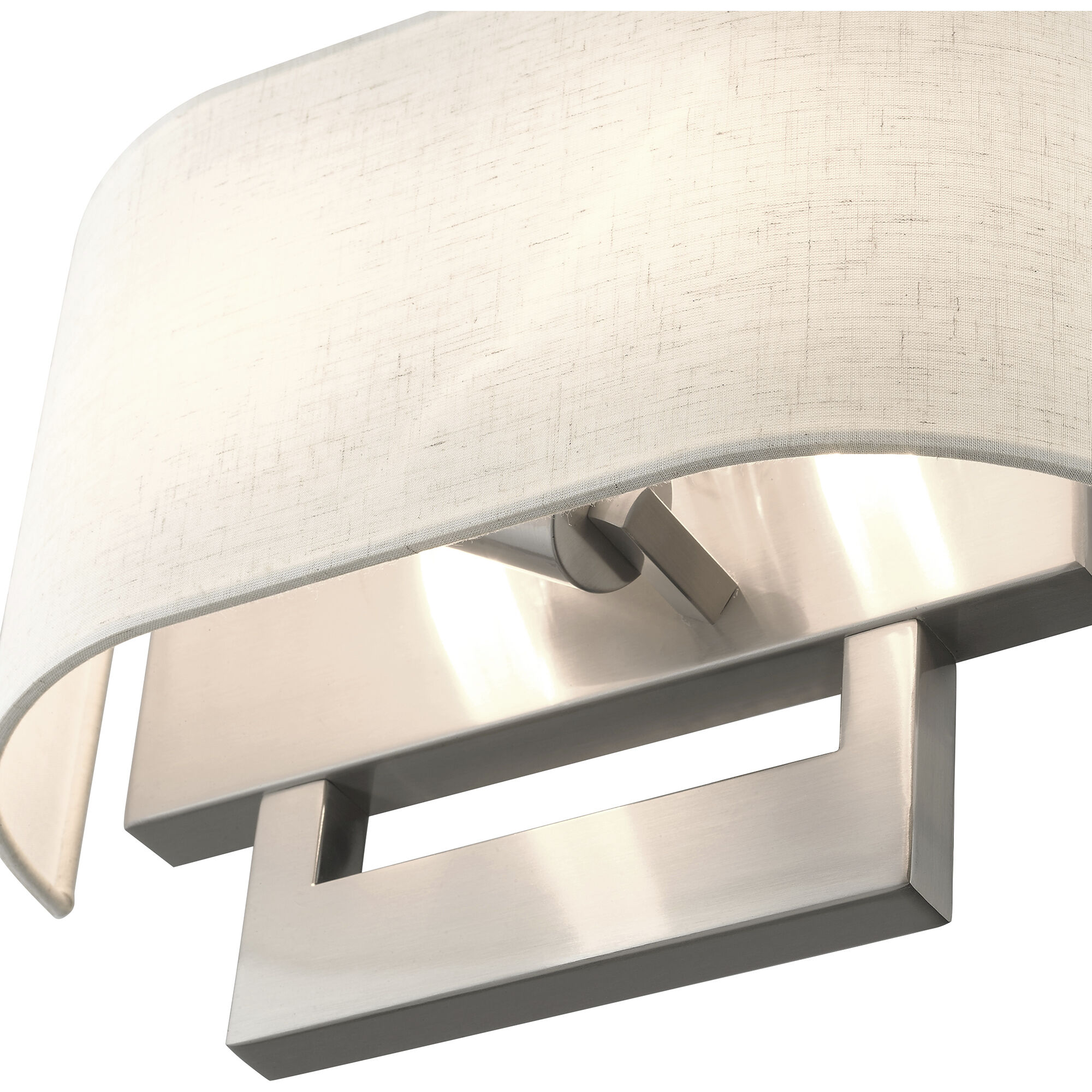 Allison Wall Sconce Wall Light in Brushed Nickel, Medium