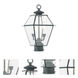 Westover 2 Light 16.5 inch Charcoal Medium Outdoor Post Top Lantern