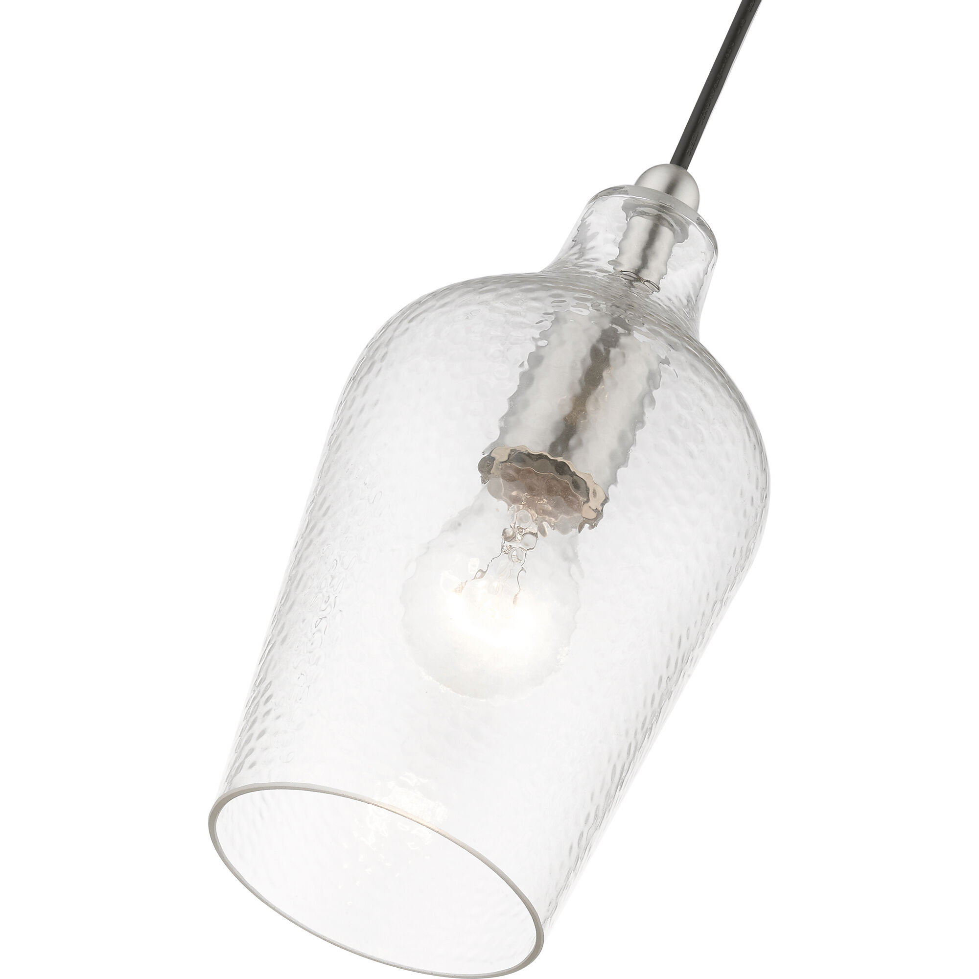 Avery 1 Light 5 inch Brushed Nickel Mini Pendant Ceiling Light