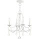 Pennington 4 Light 18 inch Antique White Convertible Mini Chandelier/Ceiling Mount Ceiling Light