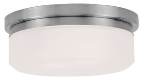 Stratus 2 Light 8 inch Brushed Nickel Ceiling Mount or Wall Mount Wall Light