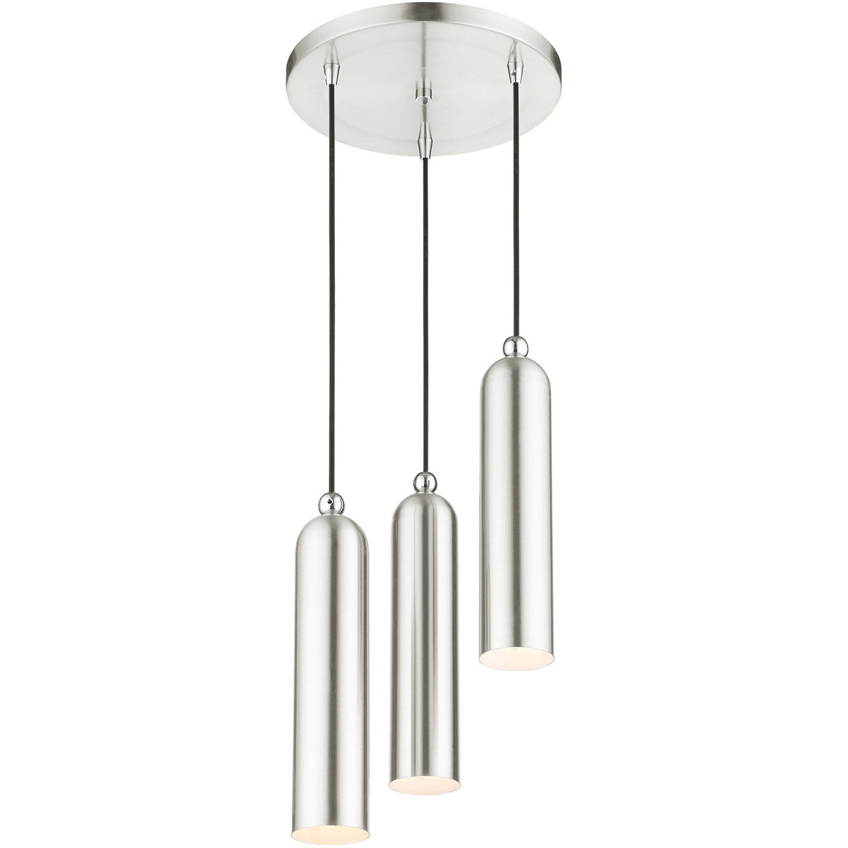 Ardmore 3 Light 13 inch Brushed Nickel Pendant Ceiling Light