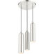 Ardmore 3 Light 13 inch Brushed Nickel Pendant Ceiling Light
