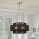 Acordia 5 Light 22 inch Antique Brass Pendant Chandelier Ceiling Light