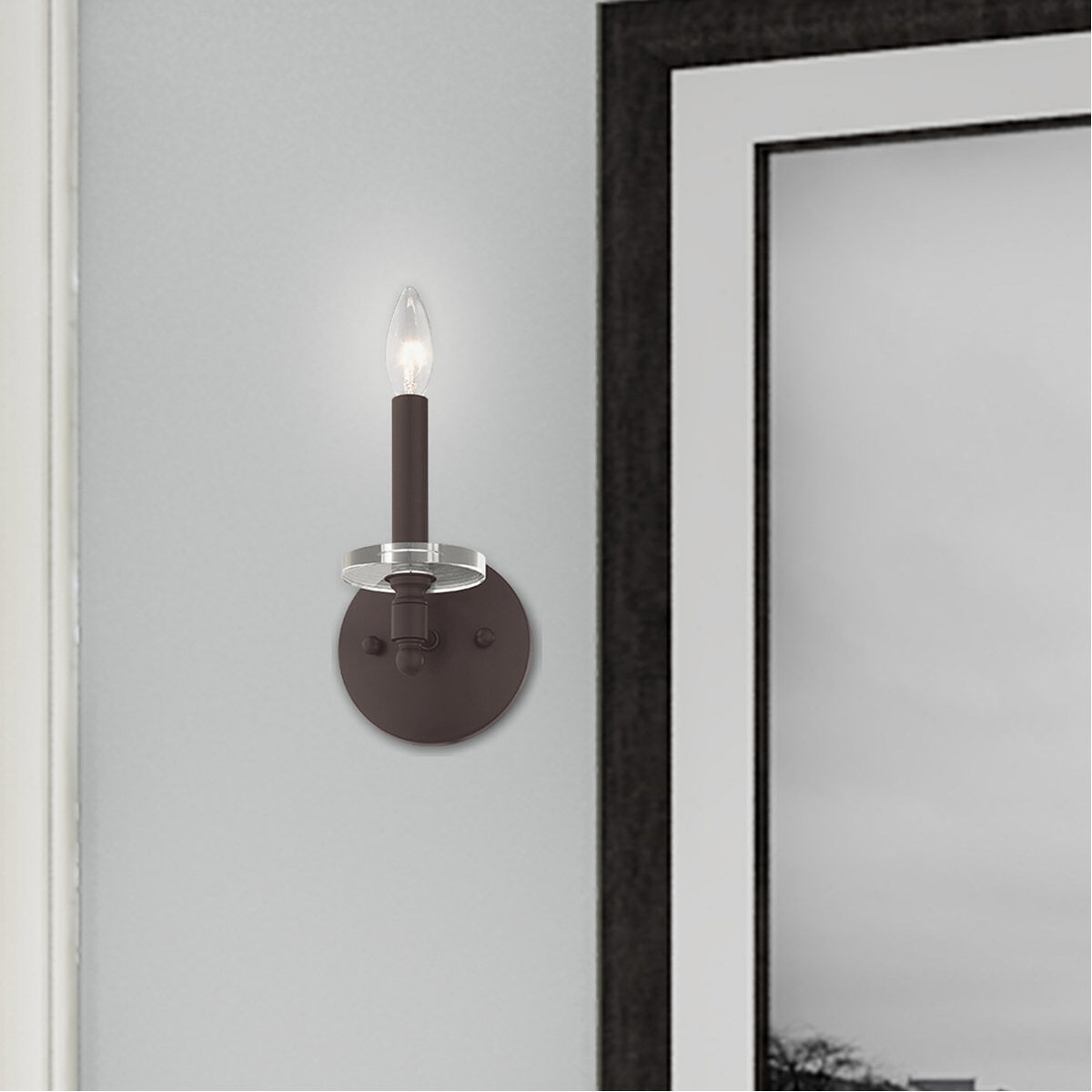 Bennington 1 Light 5 inch Bronze Wall Sconce Wall Light