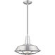 Allison 1 Light 14 inch Brushed Aluminum Mini Pendant Ceiling Light