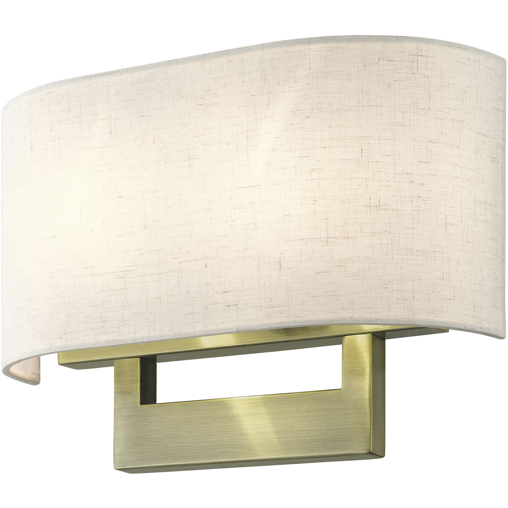 Allison Wall Sconce Wall Light in Antique Brass, Medium