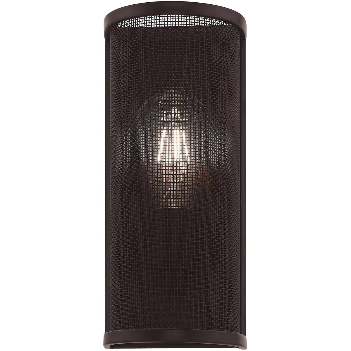 Braddock 1 Light 5 inch Bronze ADA ADA Wall Sconce Wall Light