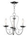 Mirabella 3 Light 14.5 inch Polished Chrome Chandelier Ceiling Light