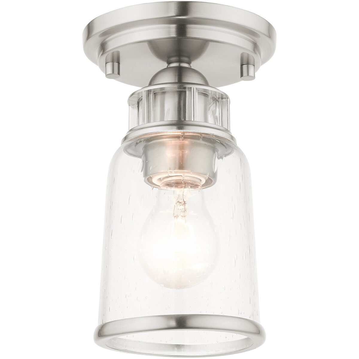 Lawrenceville 1 Light 5.13 inch Flush Mount