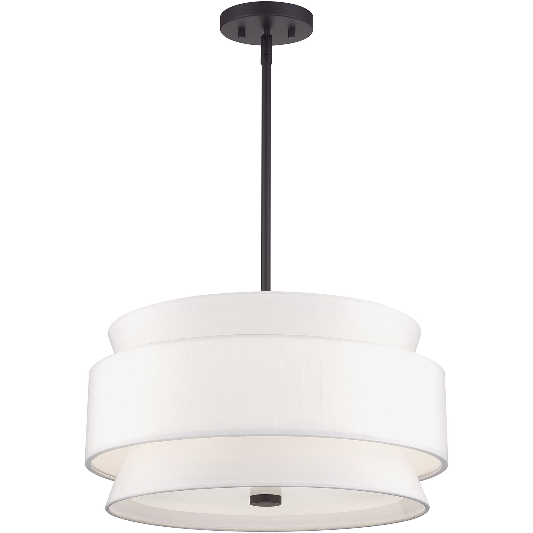 Fontana 4 Light 18 inch Bronze Pendant Chandelier Ceiling Light