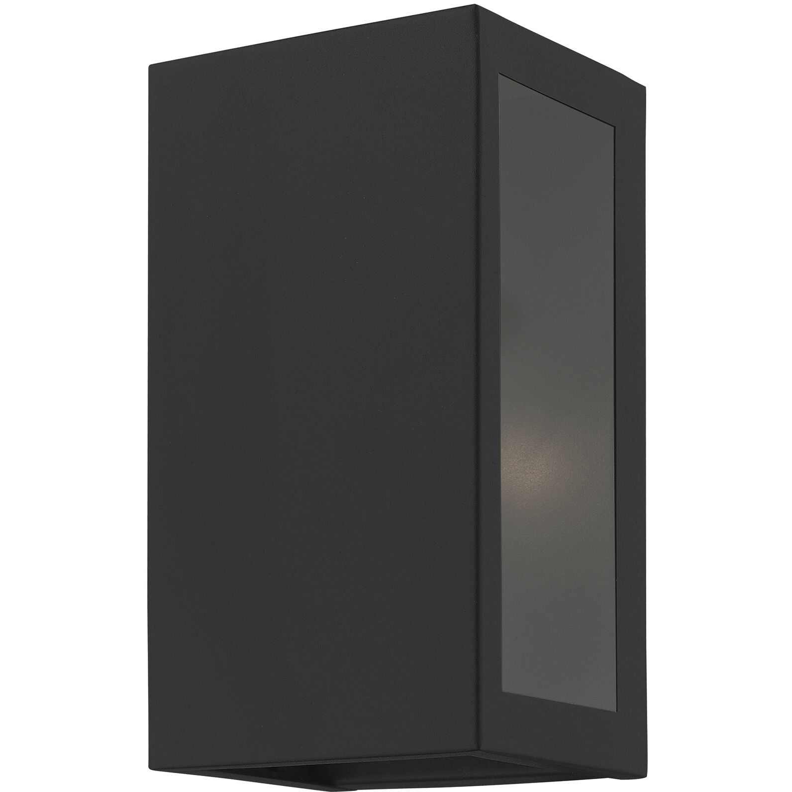 Winfield 1 Light 9 inch Textured Black with Brushed Nickel Candles Outdoor Small Sconce, Small