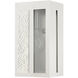 Lafayette 1 Light 9 inch Brushed Nickel Outdoor ADA Wall Lantern