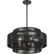 Acordia 5 Light 22 inch Black Pendant Chandelier Ceiling Light