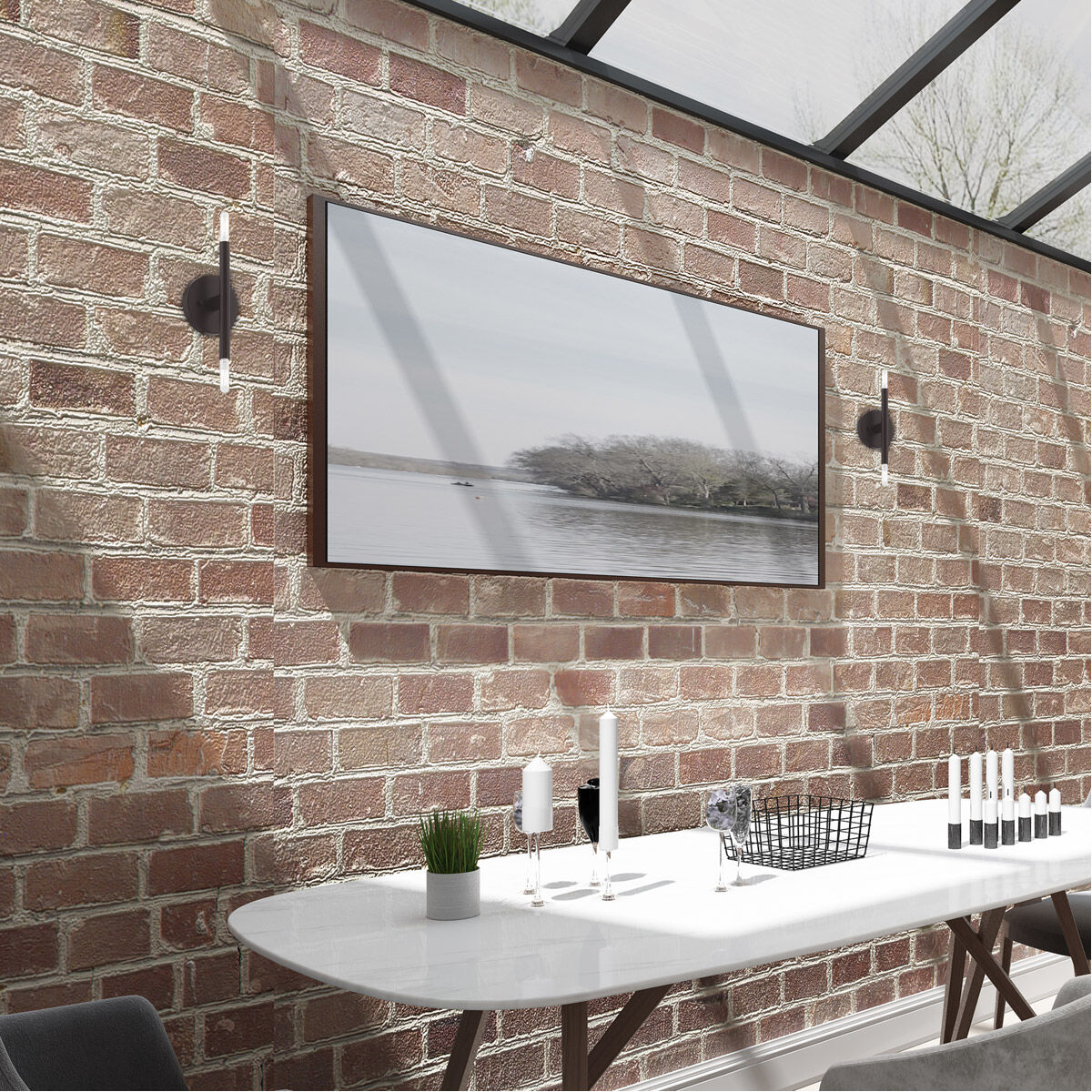 Copenhagen 2 Light 5 inch Bronze ADA ADA Wall Sconce Wall Light