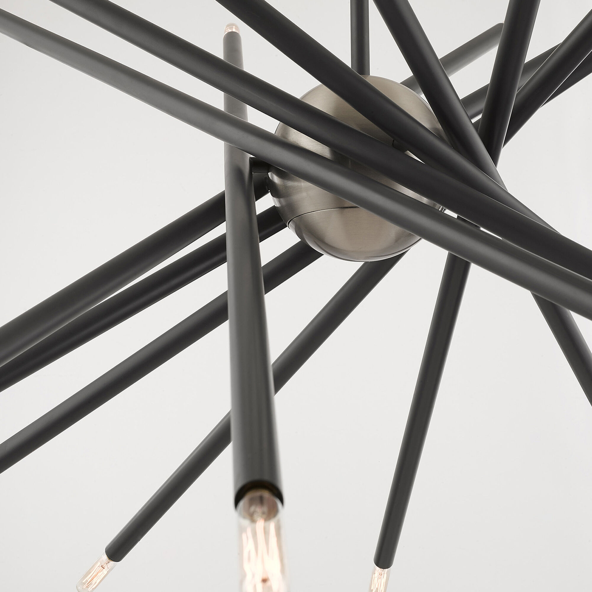 Soho 20 Light 37.5 inch Scandinavian Gray Chandelier Ceiling Light