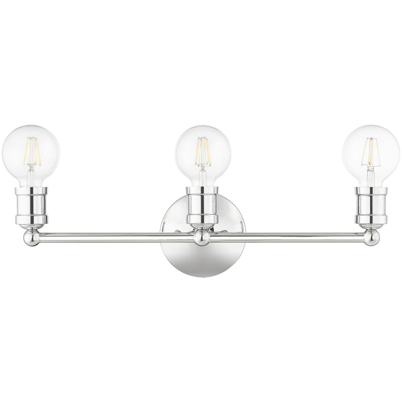 Lansdale 3 Light 20 inch Polished Chrome Vanity Sconce Wall Light