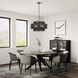 Florell 5 Light 22 inch English Bronze Pendant Chandelier Ceiling Light