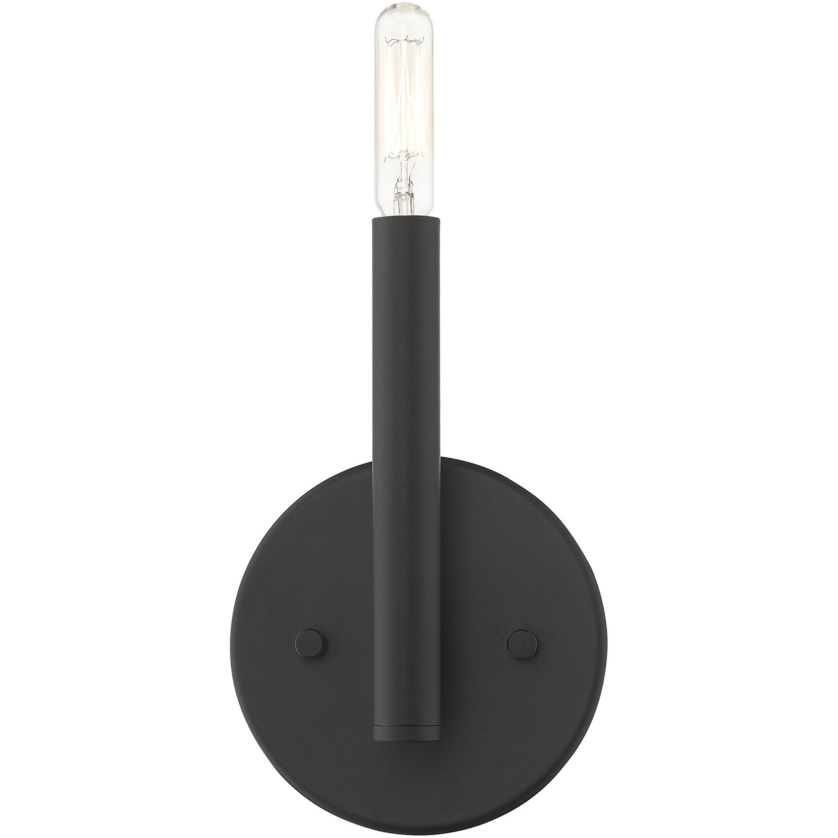 Copenhagen 1 Light 5.13 inch Black ADA Wall Sconce Wall Light, Single