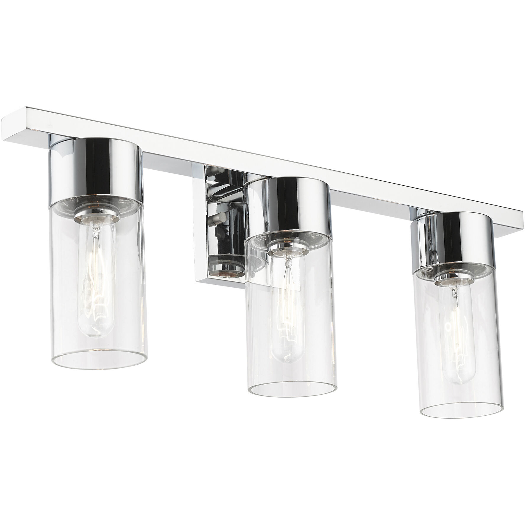 Carson 3 Light 23 inch Polished Chrome Vanity Sconce Wall Light