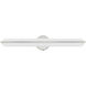 Visby LED 4 inch Polished Chrome ADA Bath Vanity Wall Light 