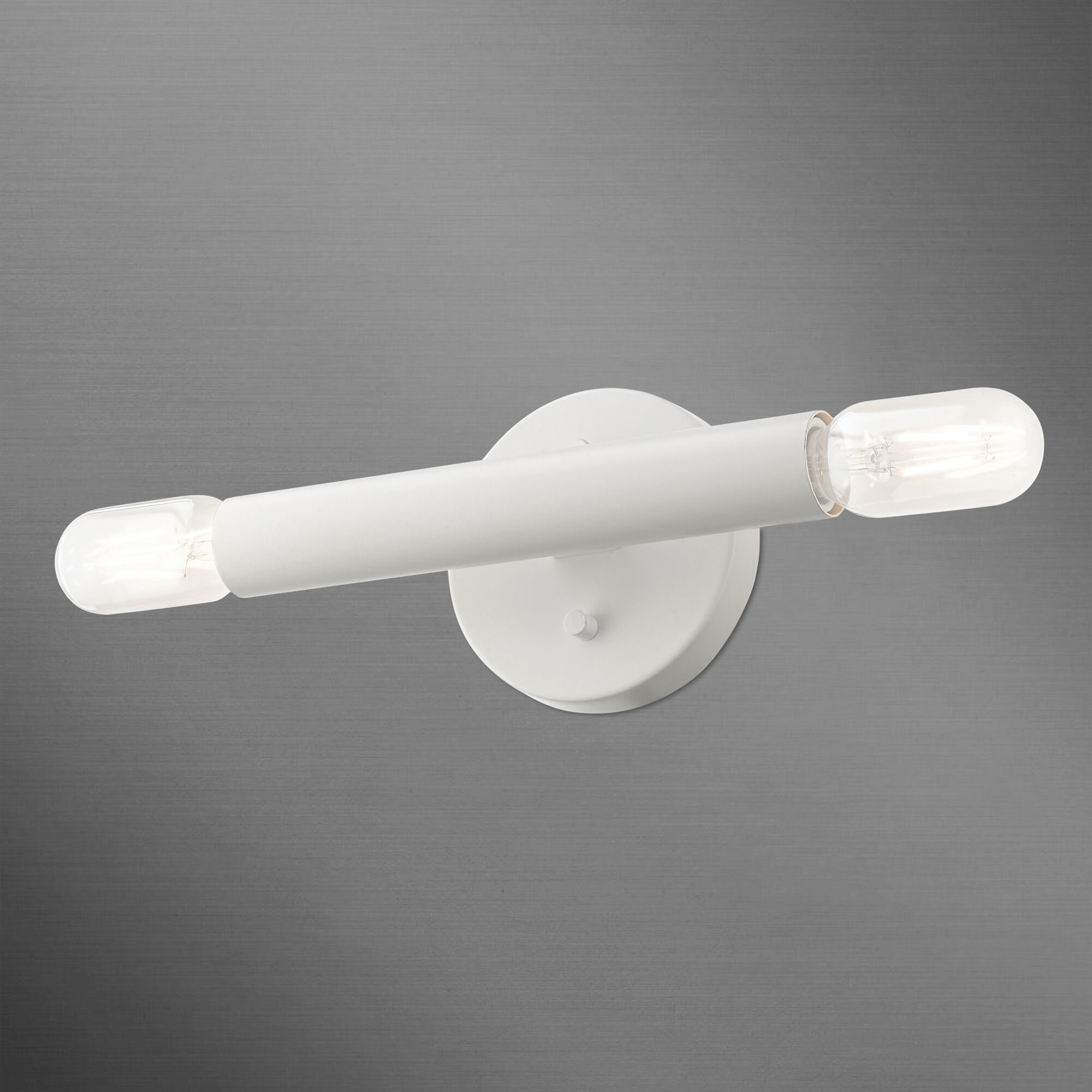Copenhagen 2 Light 5 inch White ADA Sconce Wall Light