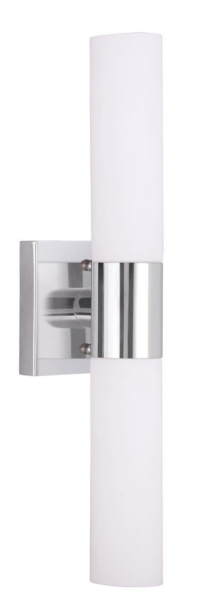 Aero 2 Light 18 inch Polished Chrome ADA Bath Vanity Wall Light